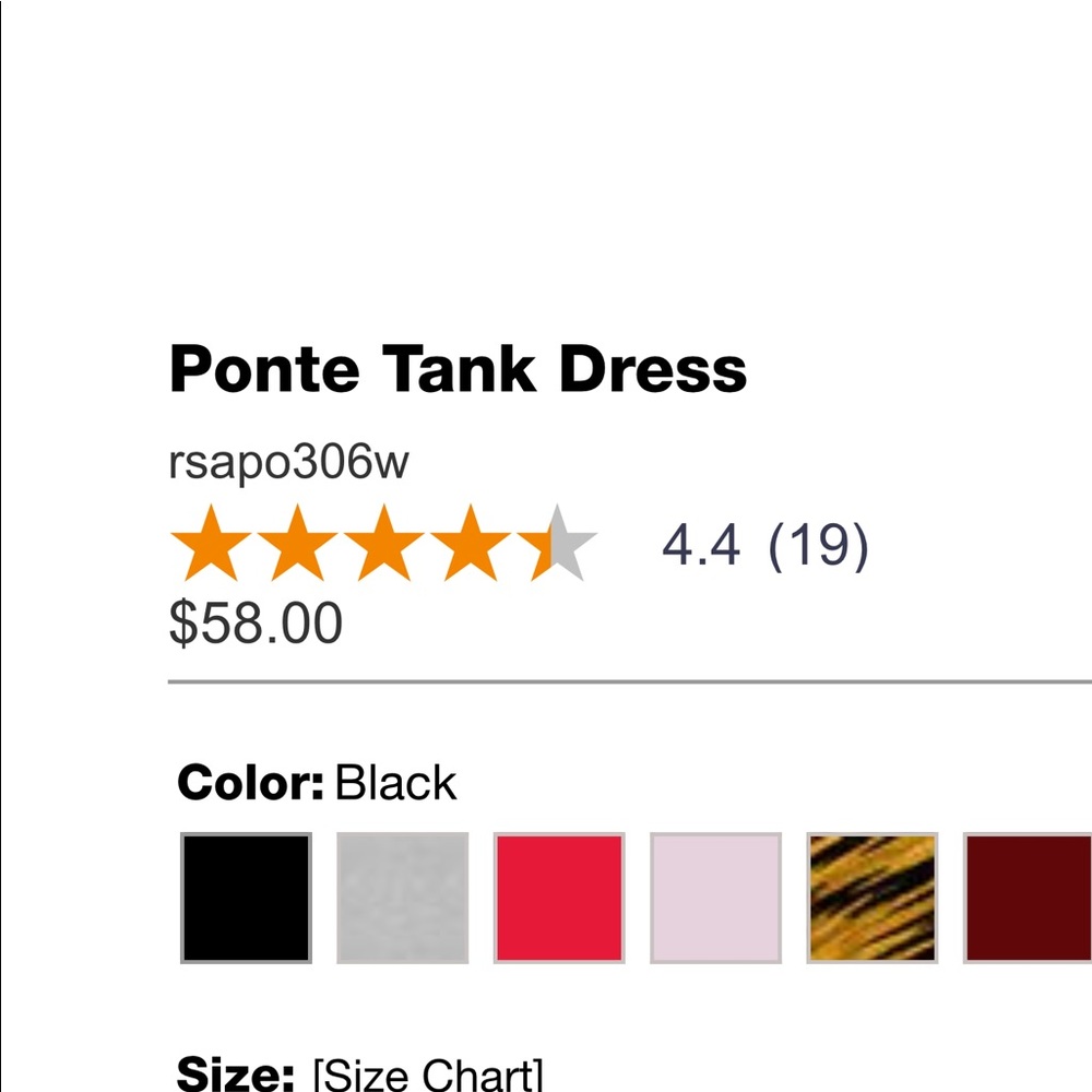 American Apparel Ponte Tank Dress - Picture 5 of 5
